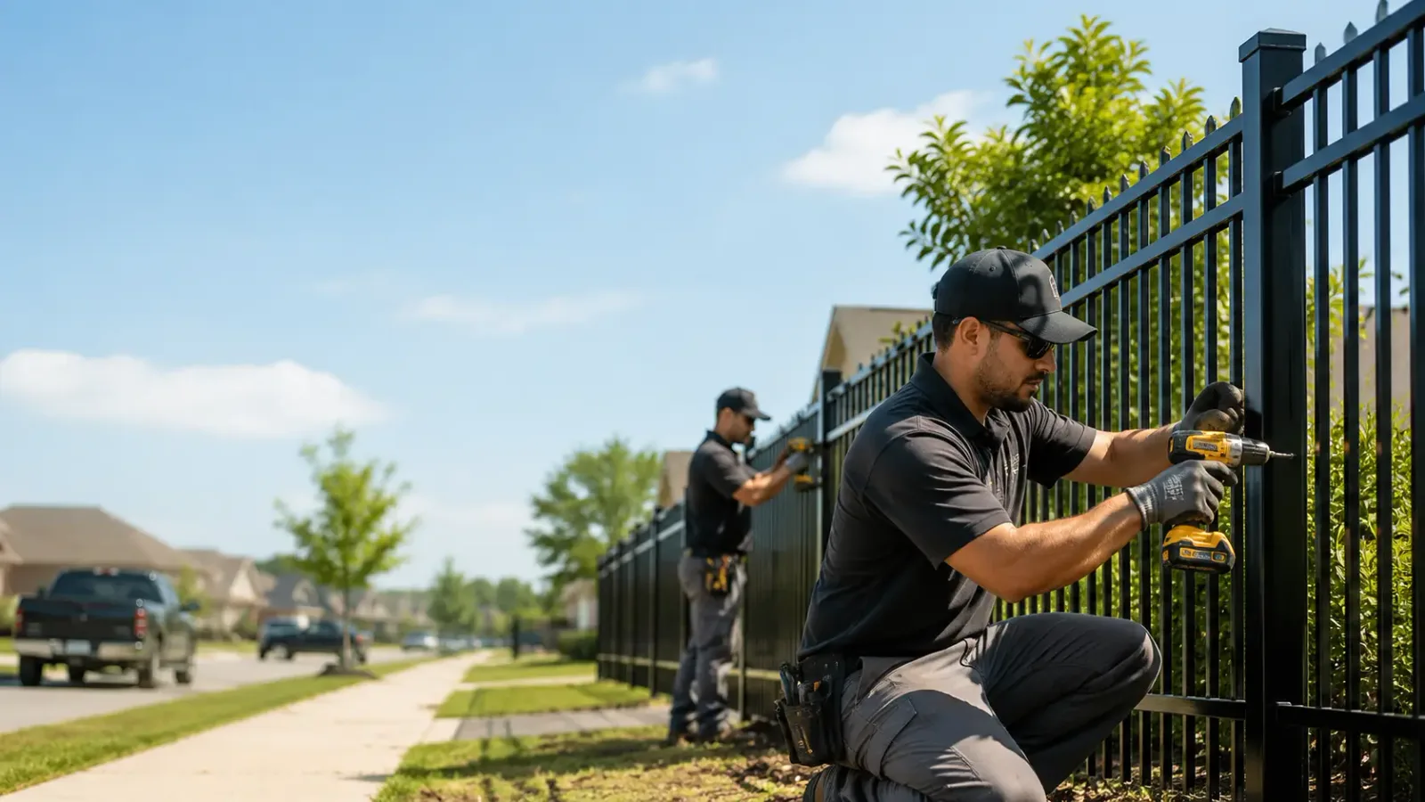 Metal Fence Installation in Church Hill, MD